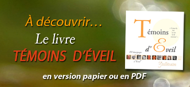 Livre Témoins d'éveil